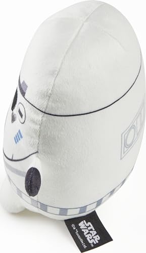 Mattel Star Wars Cuutopia 10-Inch Stormtrooper Plush – Soft Rounded Pillow Doll for Kids and Collectors