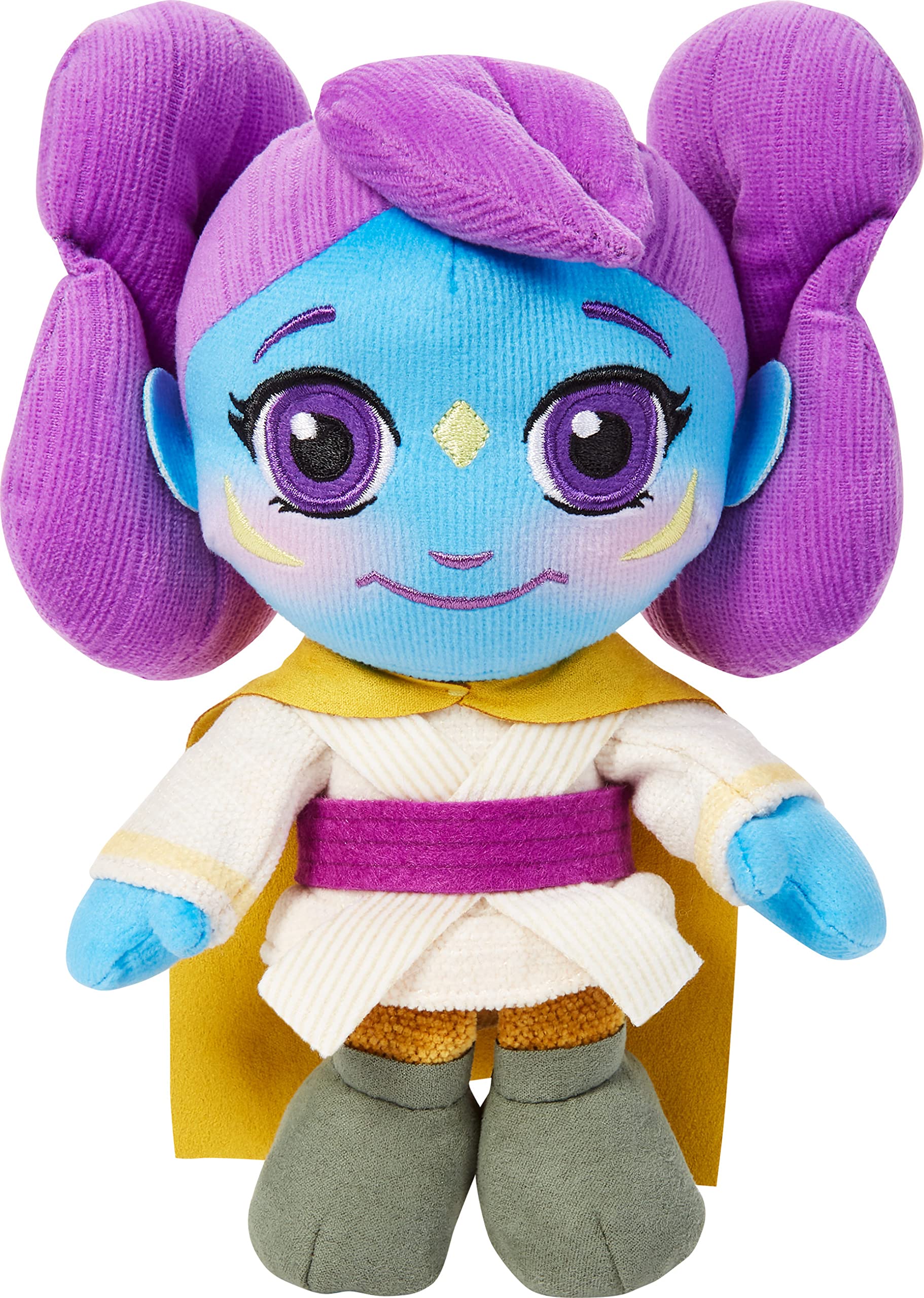 Mattel Star Wars Young Jedi Adventures Lys Plush Doll - 8-Inch Soft Stuffed Toy