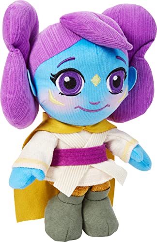 Mattel Star Wars Young Jedi Adventures Lys Plush Doll - 8-Inch Soft Stuffed Toy