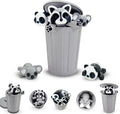 MAVLENT 3D Printed Articulated Raccoon, Panda & Koala Set – Poseable Desk Decor and Stress Reliever