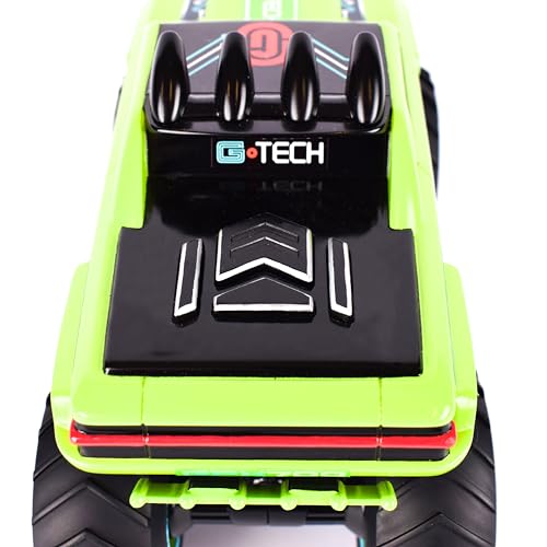 Maxx Action 12-Inch Motorized Monster Truck with Lights & Sounds – Green