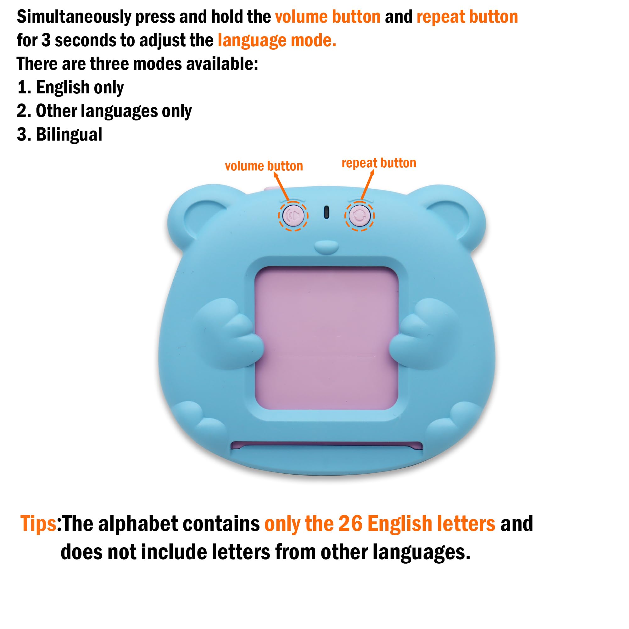 MAYAPHILOS Talking Flash Cards for Toddlers 3-8 Years - 510 Sight Words, 31 Themes, Educational Learning Toy with Sound, No Screen, Blue