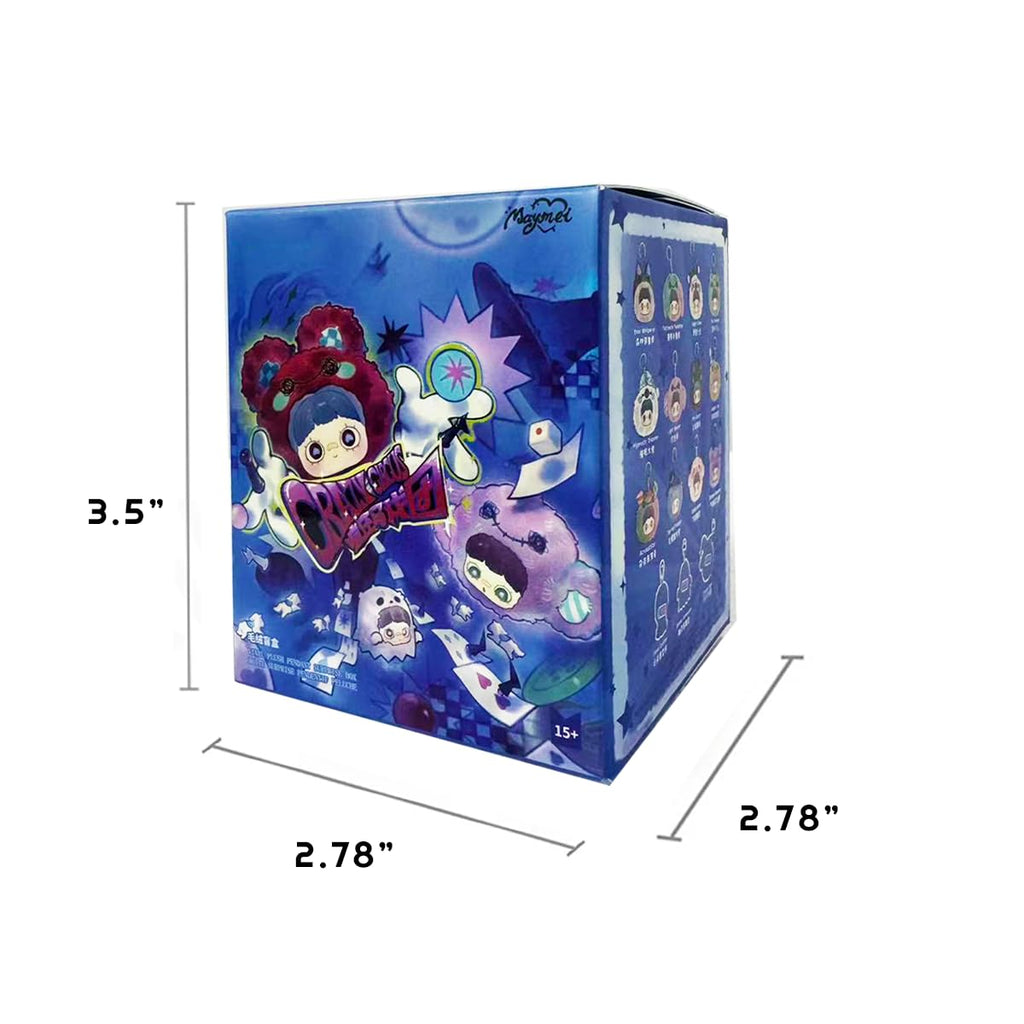 MayMei Crazy Circus Plush Blind Box – 1 Random Figure (12 Regular + 3 Hidden Designs)