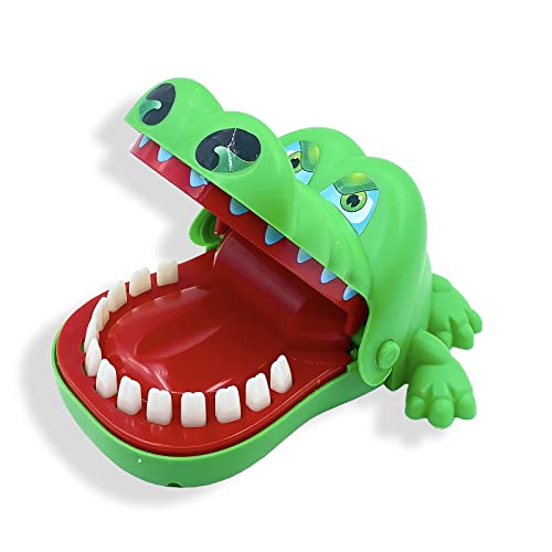 MAYTRBOU Crocodile Teeth Game for Kids - Alligator Tooth Push Down Toy (6×5.3×3.1 in)
