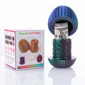 Maze Egg Money Puzzle Box by Yonaso – 3D Hidden Compartment Brain Teaser with 4 Unique Logic Challenges