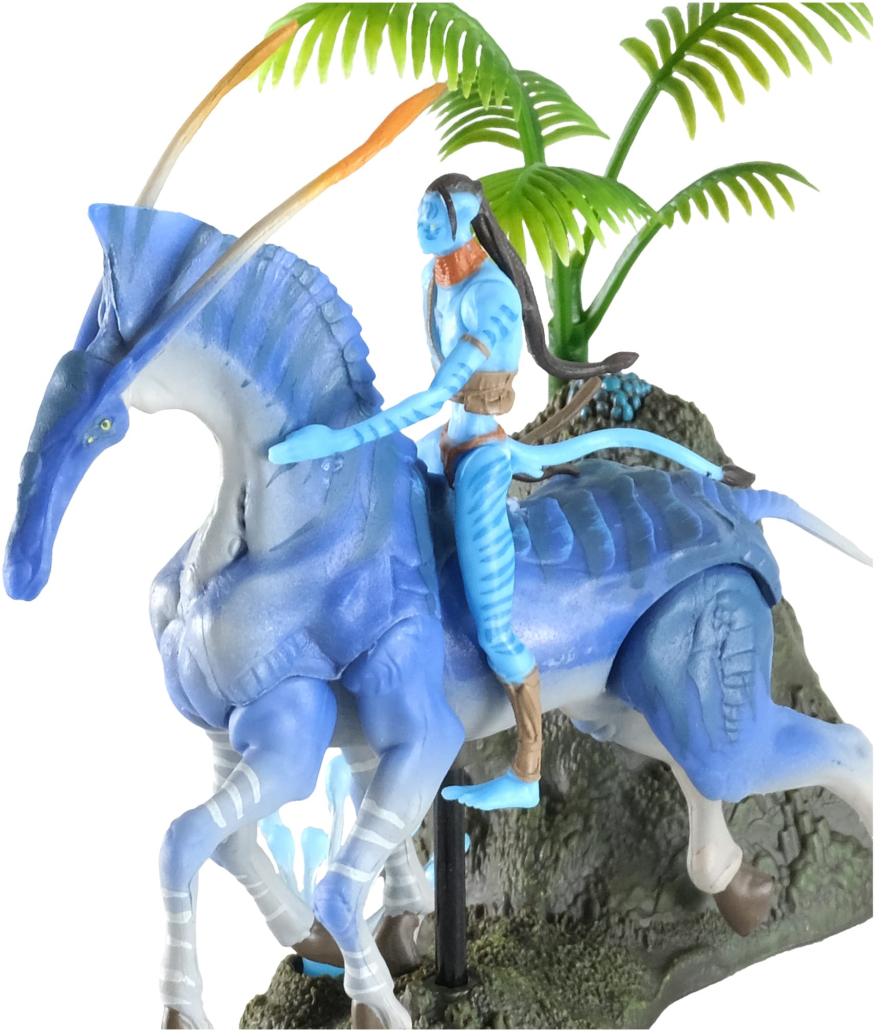 McFarlane Toys Avatar Tsu'tey & Direhorse Action Figure Set with Bioluminescent Effect
