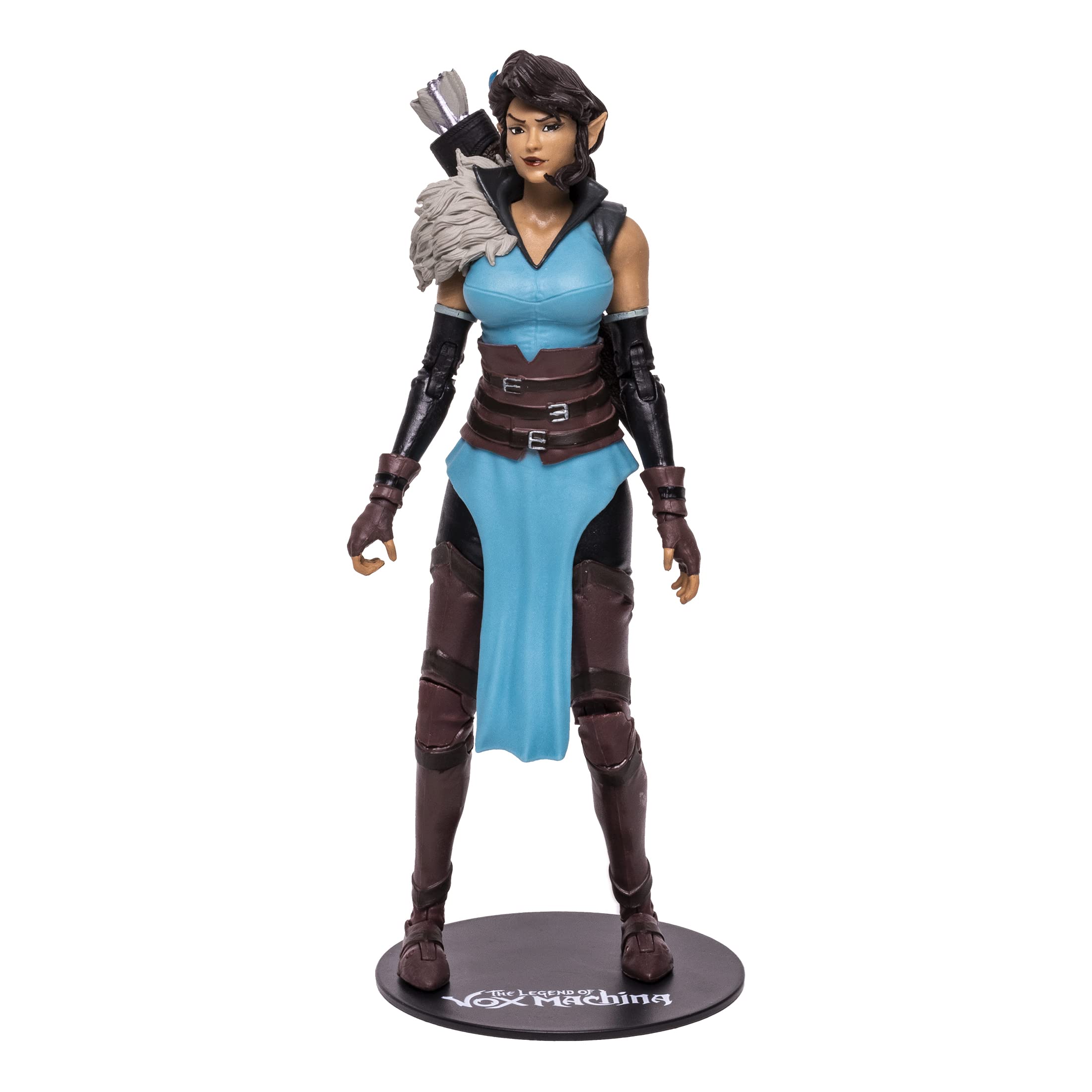 McFarlane Toys Critical Role Vex'ahlia 7-Inch Action Figure – Season 1 Outfit with Bow, Arrows & Display Base