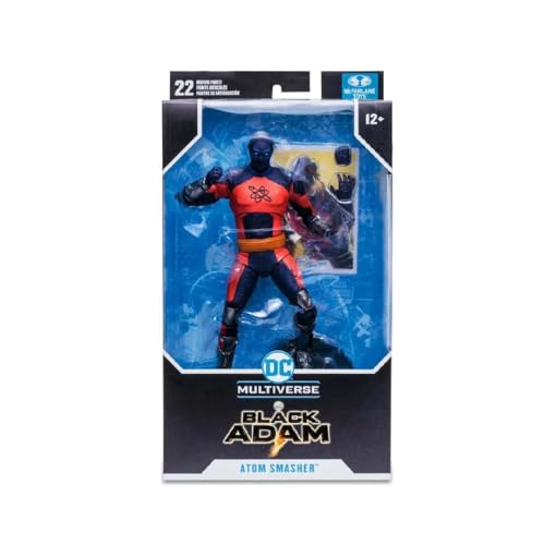 McFarlane Toys DC Black Adam Movie Atom Smasher 7-Inch Action Figure with 22 Joints