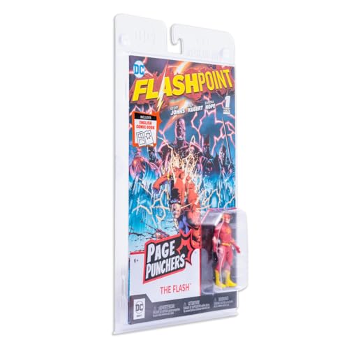 McFarlane Toys DC Flash (Flashpoint) 3-Inch Action Figure with Comic Reprint