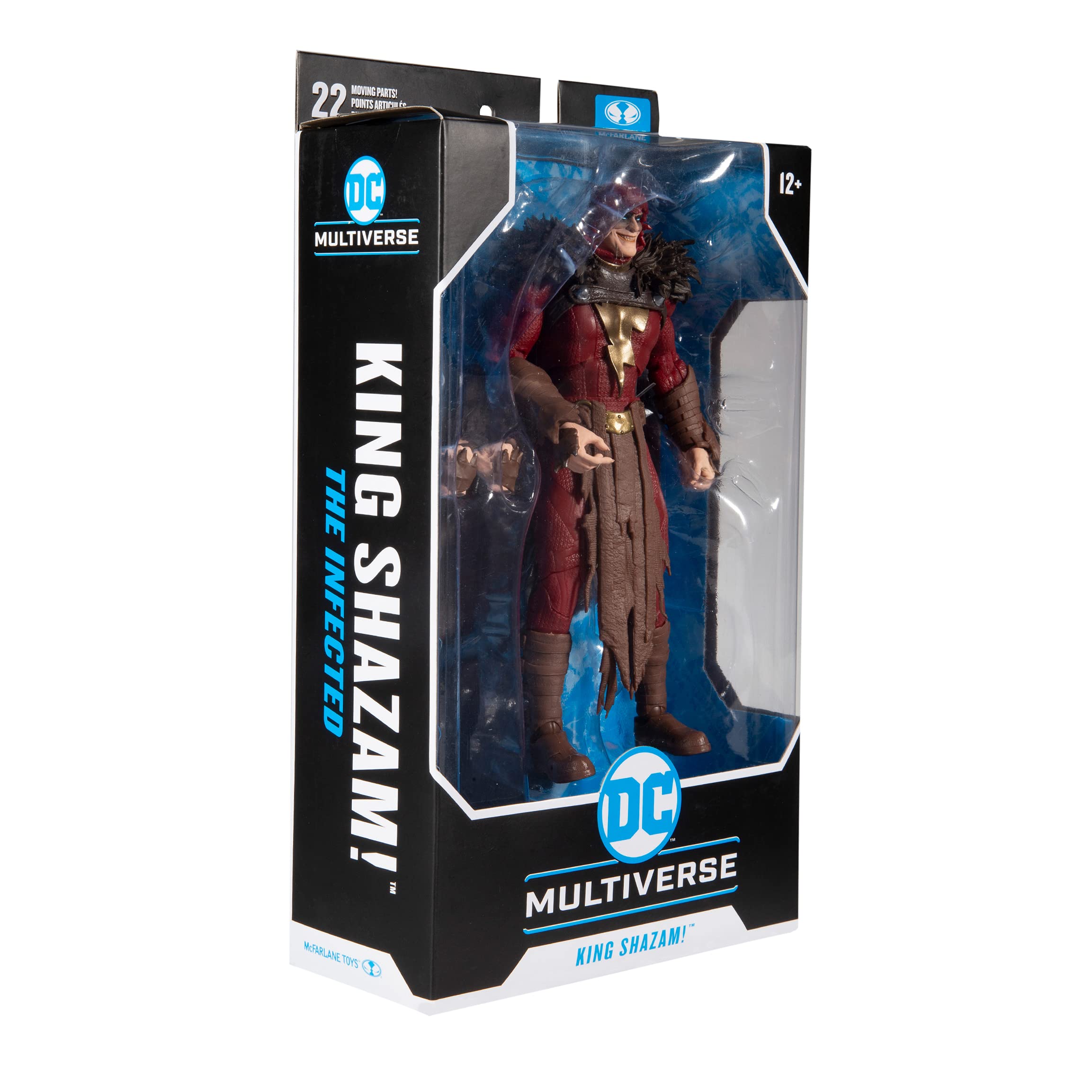McFarlane Toys DC Multiverse King Shazam (Infected) 7-Inch Action Figure with Accessories and Art Card