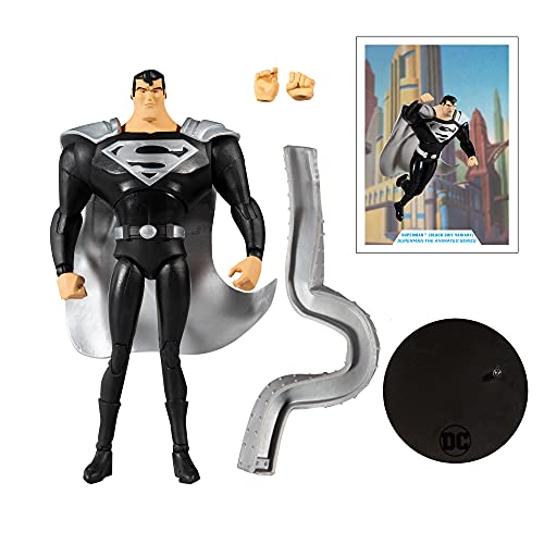 McFarlane Toys DC Multiverse Superman Black Suit Variant Action Figure - 7" Justice Lord