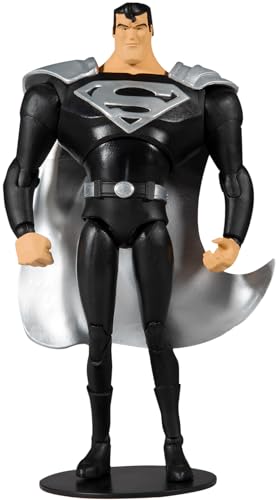 McFarlane Toys DC Multiverse Superman Black Suit Variant Action Figure - 7" Justice Lord
