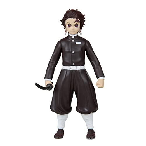 McFarlane Toys Demon Slayer 5" Tanjiro Kamado Action Figure - Season 1 Look with Sword and Articulation