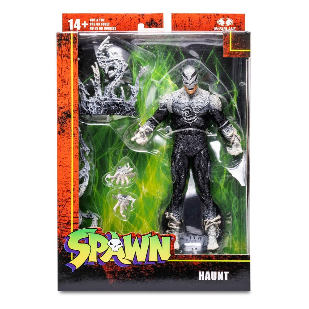 McFarlane Toys Spawn Haunt 7" Action Figure – Ultra Articulated with Accessories