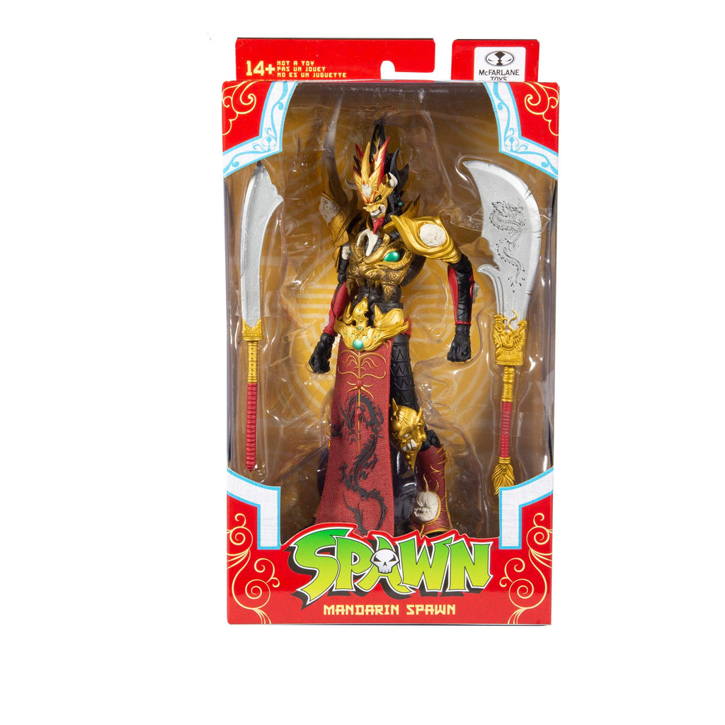 McFarlane Toys Spawn: Mandarin Spawn 7-Inch Action Figure with Two Swords and Display Base