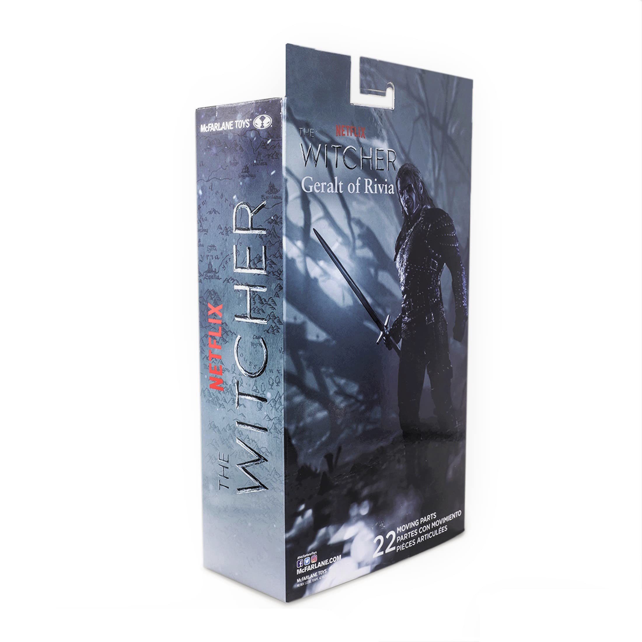 McFarlane Toys The Witcher: Geralt of Rivia (Witcher Mode) 7" Action Figure - Season 2