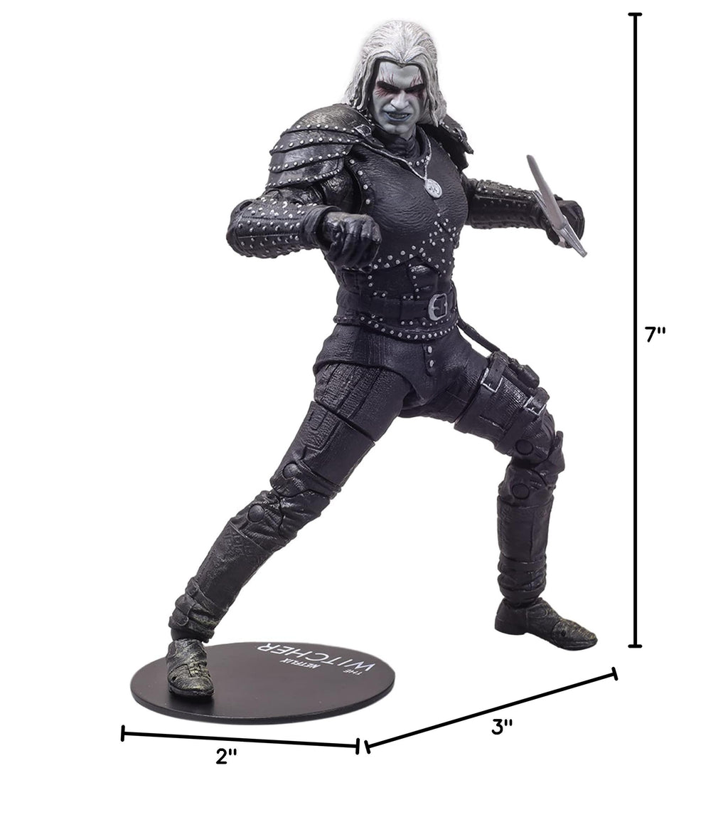 McFarlane Toys The Witcher: Geralt of Rivia (Witcher Mode) 7" Action Figure - Season 2