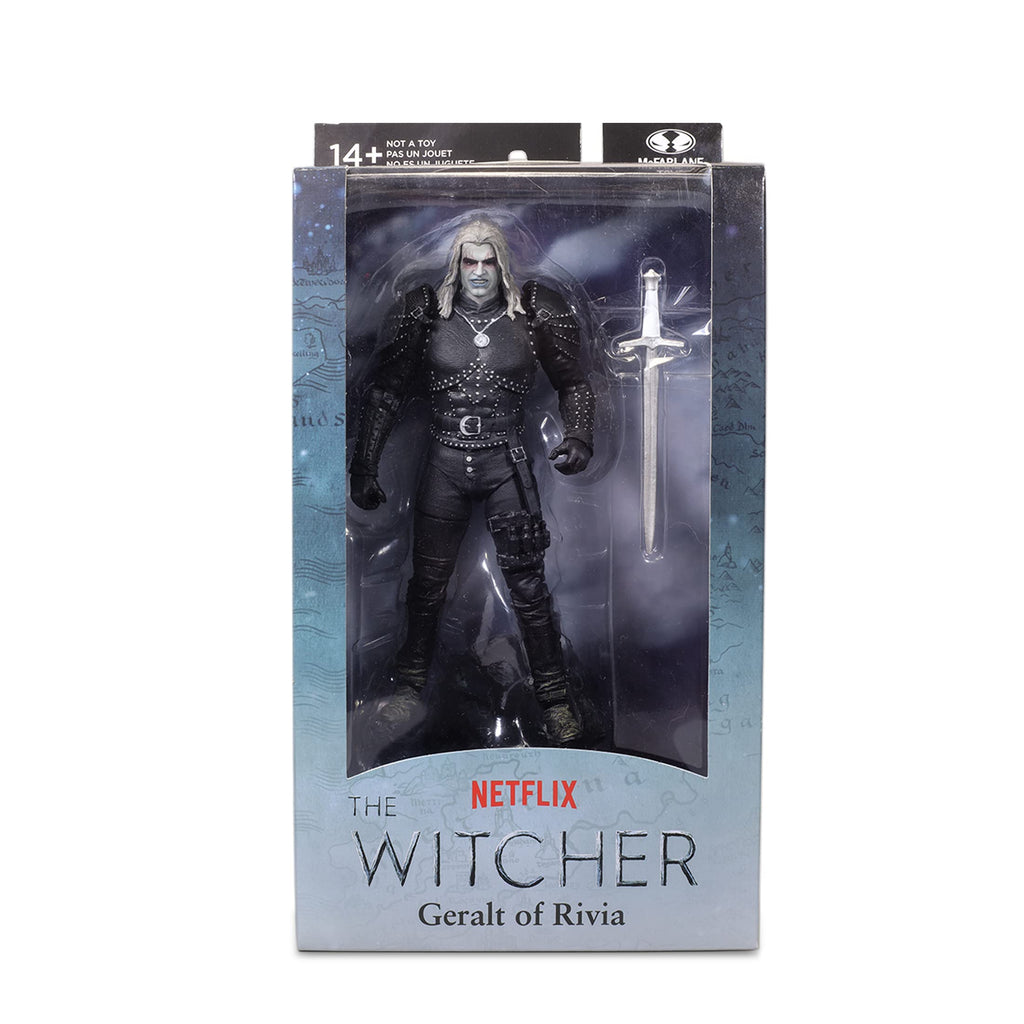 McFarlane Toys The Witcher: Geralt of Rivia (Witcher Mode) 7" Action Figure - Season 2