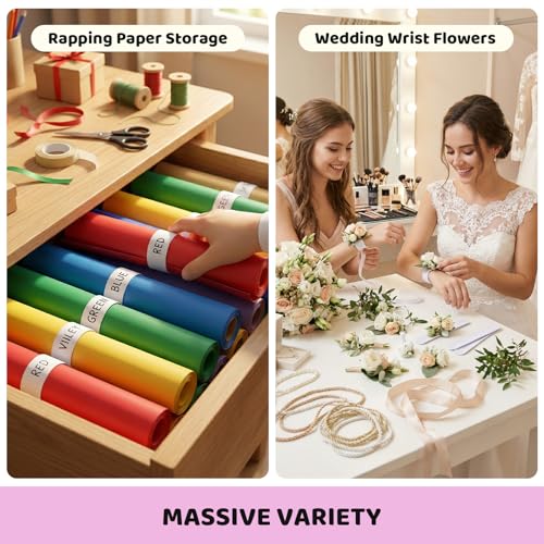 MCPINKY 72pk White Slap Bracelets, DIY Paintable Snap Wristbands for Kids Party Favors & Classroom Rewards