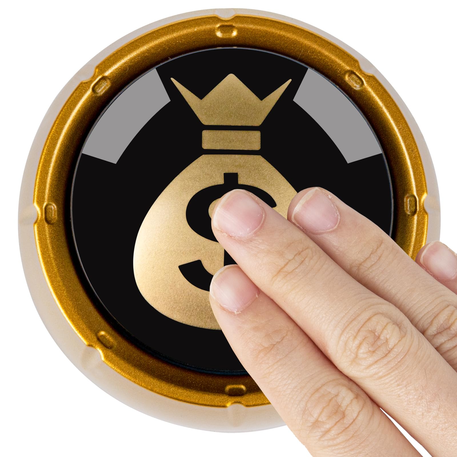 Mealivos Talking Button – Gold Black KaChing Sound Effect