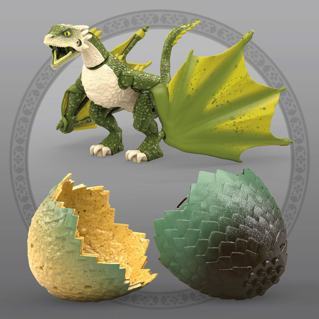 Mega Construx Game of Thrones Rhaegal Building Set – 30-Piece Collectible Dragon with Articulation