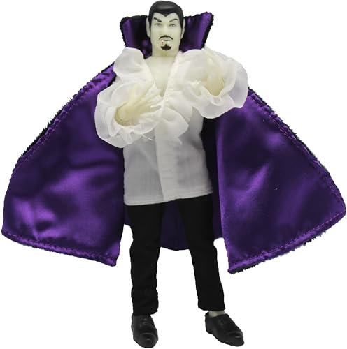 Mego Glow in the Dark Dracula Action Figure – 8" Limited Edition with Purple Cape