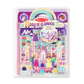 Melissa & Doug Day of Glamour Puffy Sticker Activity Book – 196 Reusable Stickers, 10 Scenes, Travel-Friendly