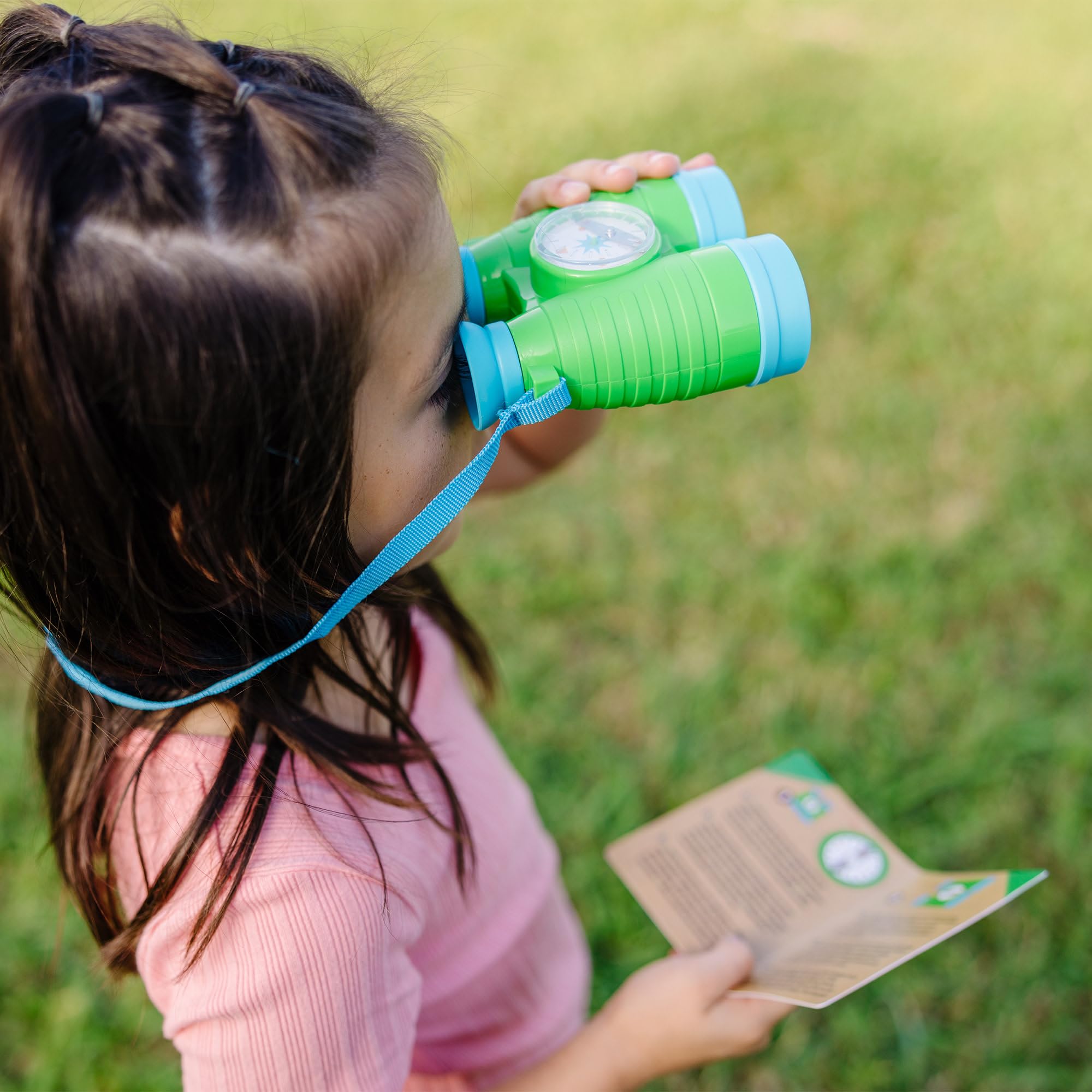 Melissa & Doug Let's Explore Binoculars & Compass Play Set for Kids Ages 3+