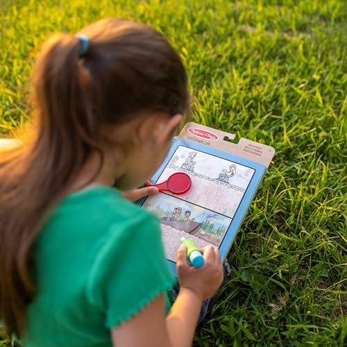 Melissa & Doug Let’s Explore Water Wow! Outdoor Adventure Deluxe Water-Reveal Pad – Reusable Travel Activity for Kids Ages 5-8