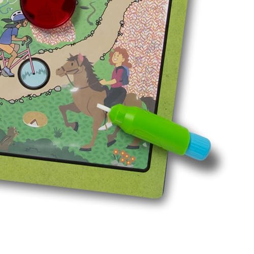 Melissa & Doug Let’s Explore Water Wow! Outdoor Adventure Deluxe Water-Reveal Pad – Reusable Travel Activity for Kids Ages 5-8