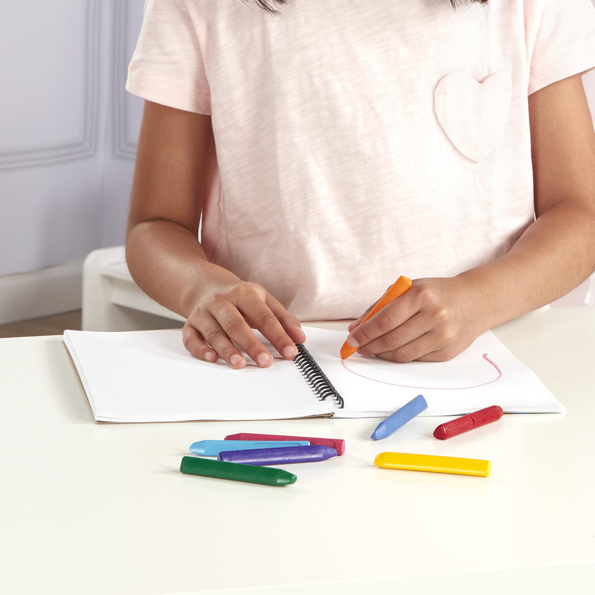 Melissa & Doug Mini-Sketch Pad 4-Pack – 6x9 Inch Spiral-Bound Sketch Books for Kids, 200 Sheets Total