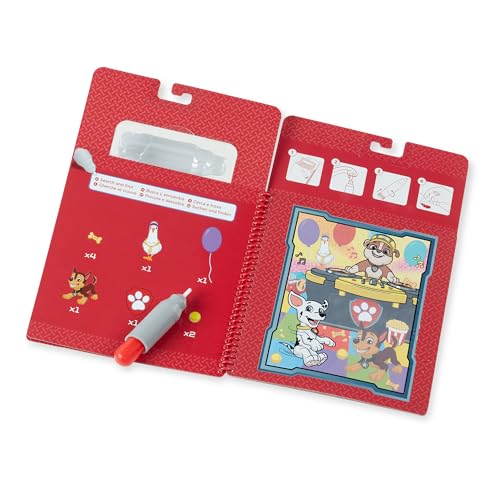 Melissa & Doug PAW Patrol Water Wow! Marshall Activity Pad – Reusable Water Reveal Book for Kids Ages 3+