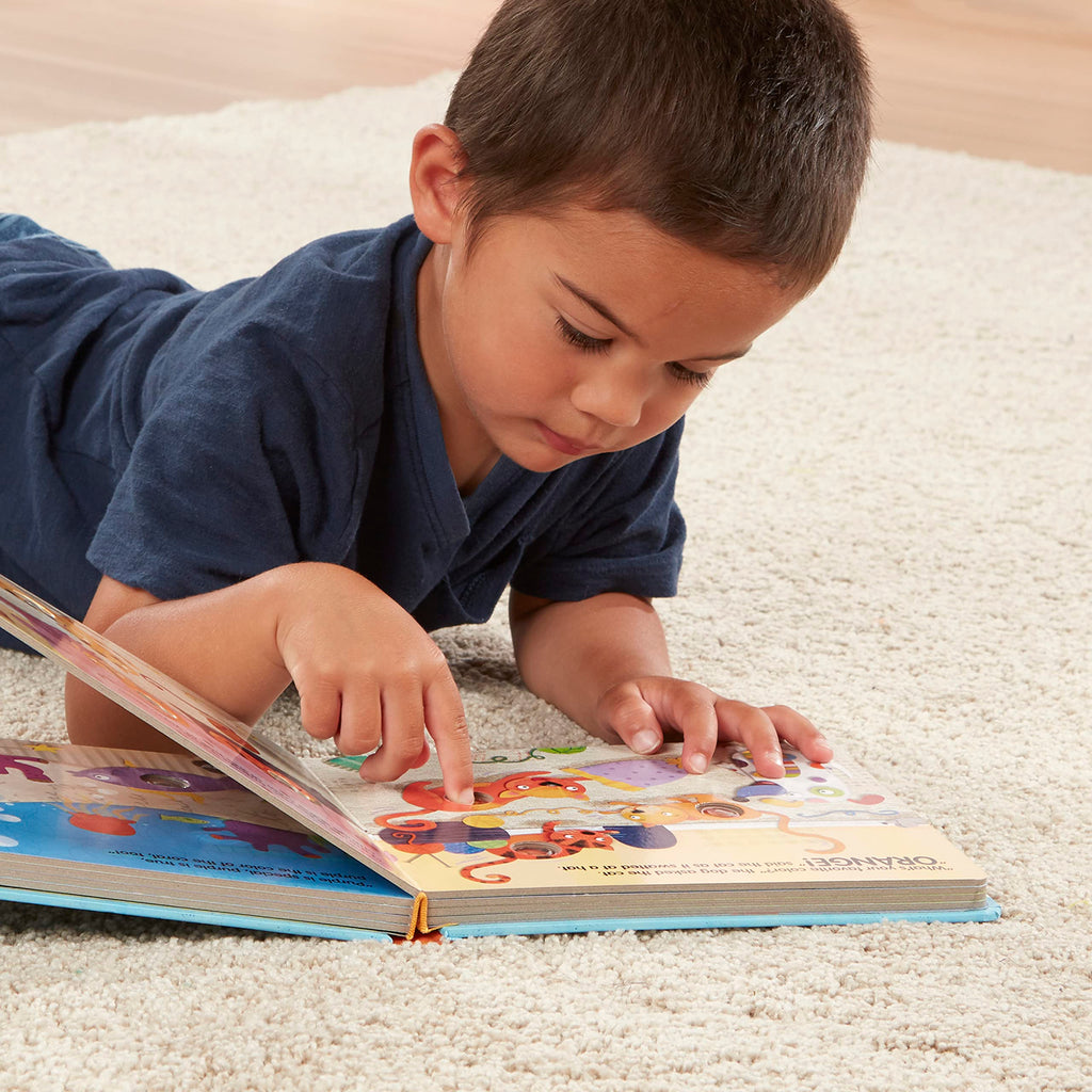 Melissa & Doug Poke-a-Dot! What’s Your Favorite Color? Interactive Children's Board Book