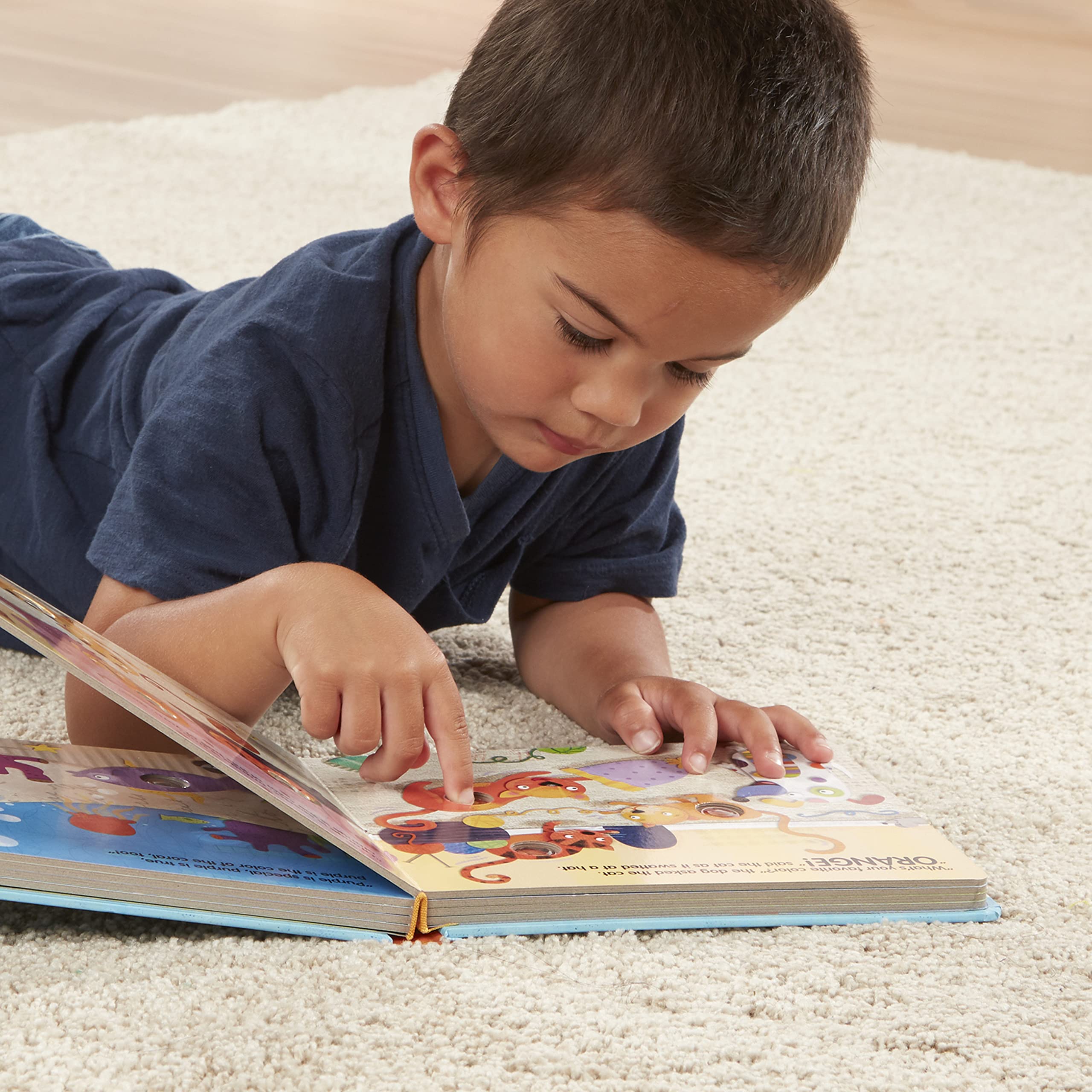Melissa & Doug Poke-a-Dot! What’s Your Favorite Color? Interactive Children's Board Book