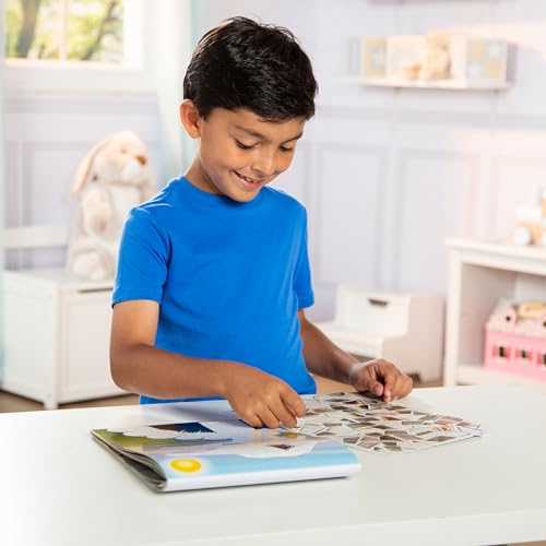 Melissa & Doug Safari Animals Mosaic Sticker Pad - 12 Scenes with Over 850 Number-Coded Stickers