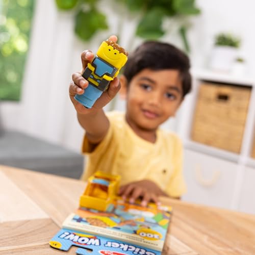 Melissa & Doug Sticker Wow! Bulldozer Set – 300 Stickers, 24-Page Activity Pad, Ages 3+