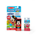 Melissa & Doug Sticker WOW! Disney Mickey Mouse Bundle: 500 Stickers, 2 Pads, Stamper Toy