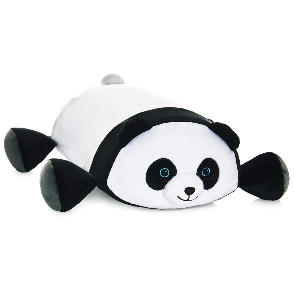 MEMORY MATES Booski the Panda – 15-Inch Memory Foam Plush with Hidden Journal Pocket