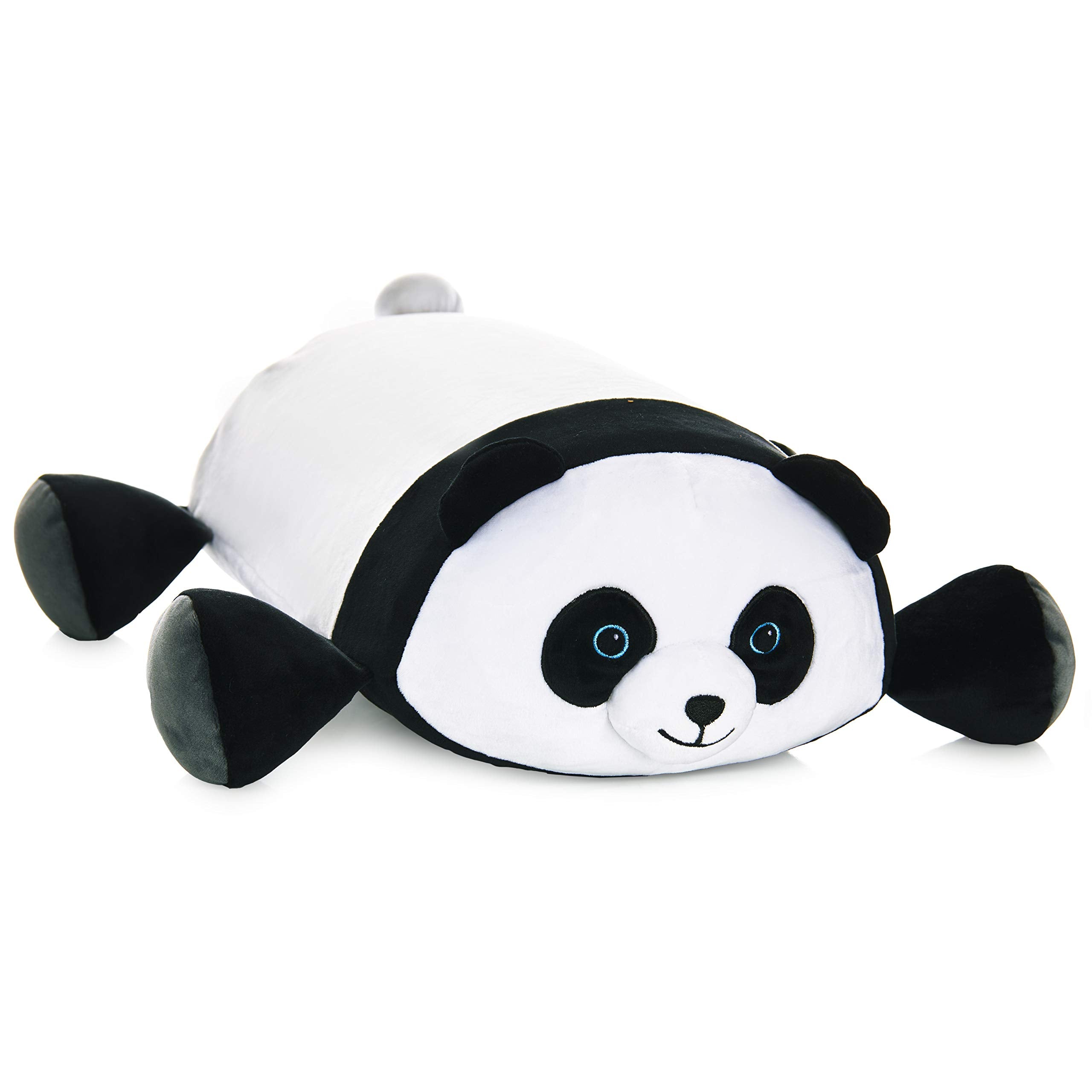 MEMORY MATES Booski the Panda – 15-Inch Memory Foam Plush with Hidden Journal Pocket