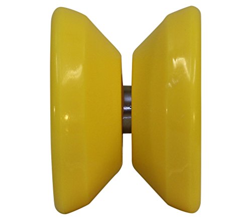 Merlin Responsive Yo-Yo by Yoyo King – Beginner-Friendly with Narrow C Bearing, Silicone Response & Extra String (Yellow)