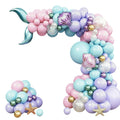 Mermaid Balloon Garland Arch Kit – 106 Piece Under the Sea Party Decorations with Foil Balloons by Vellax
