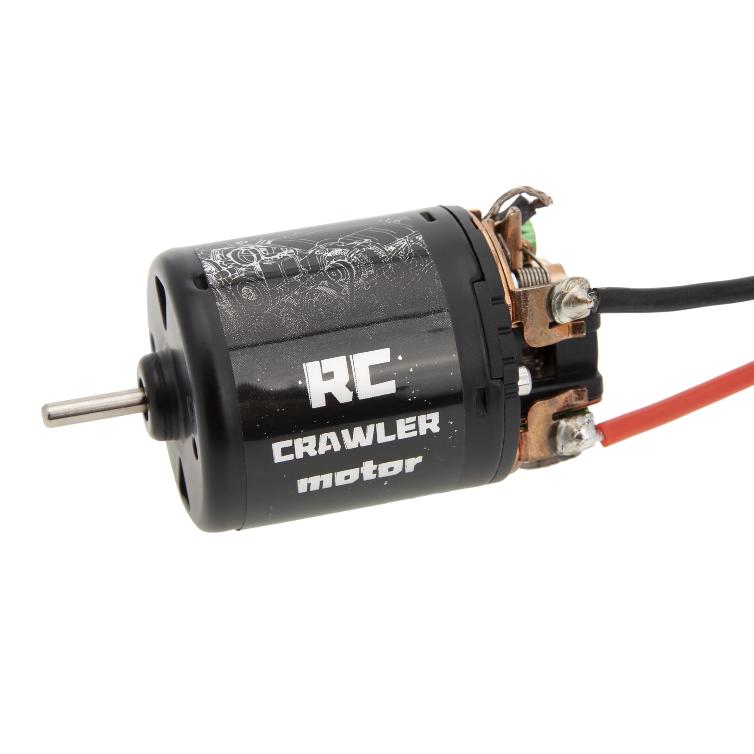 MEUS Racing 540 Brushed Motor 13T – High-Efficiency Dual-Ball Bearing Upgrade for 1/10 RC Crawlers