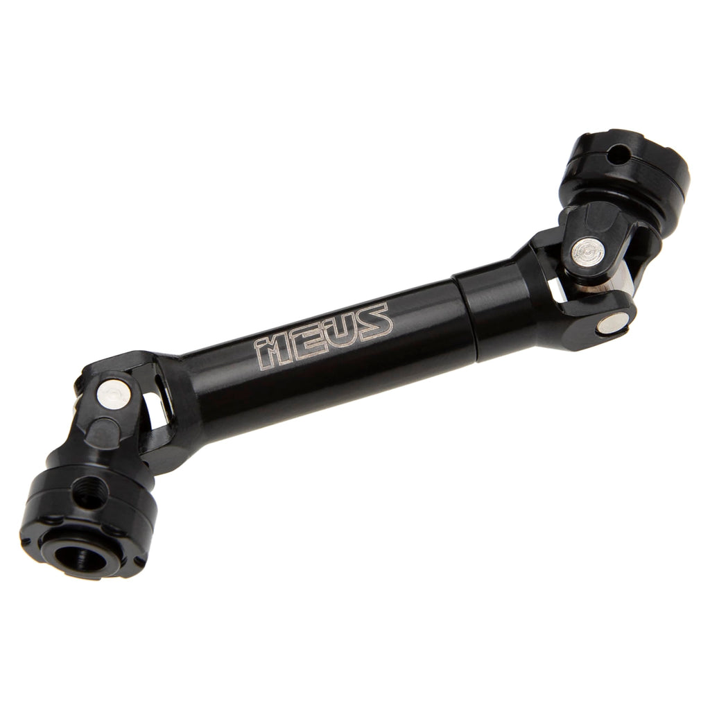 MEUS RACING 75mm Steel Driveshafts for 1/10 RC Crawlers (SCX10, Capra, D90, Gen8) – E-Shape Buckle, Universal Joint