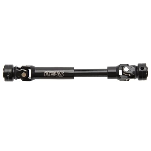 MEUS RACING 75mm Steel Driveshafts for 1/10 RC Crawlers (SCX10, Capra, D90, Gen8) – E-Shape Buckle, Universal Joint
