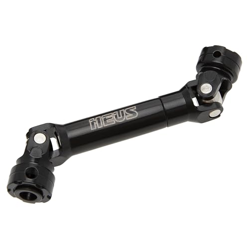 MEUS RACING 75mm Steel Driveshafts for 1/10 RC Crawlers (SCX10, Capra, D90, Gen8) – E-Shape Buckle, Universal Joint