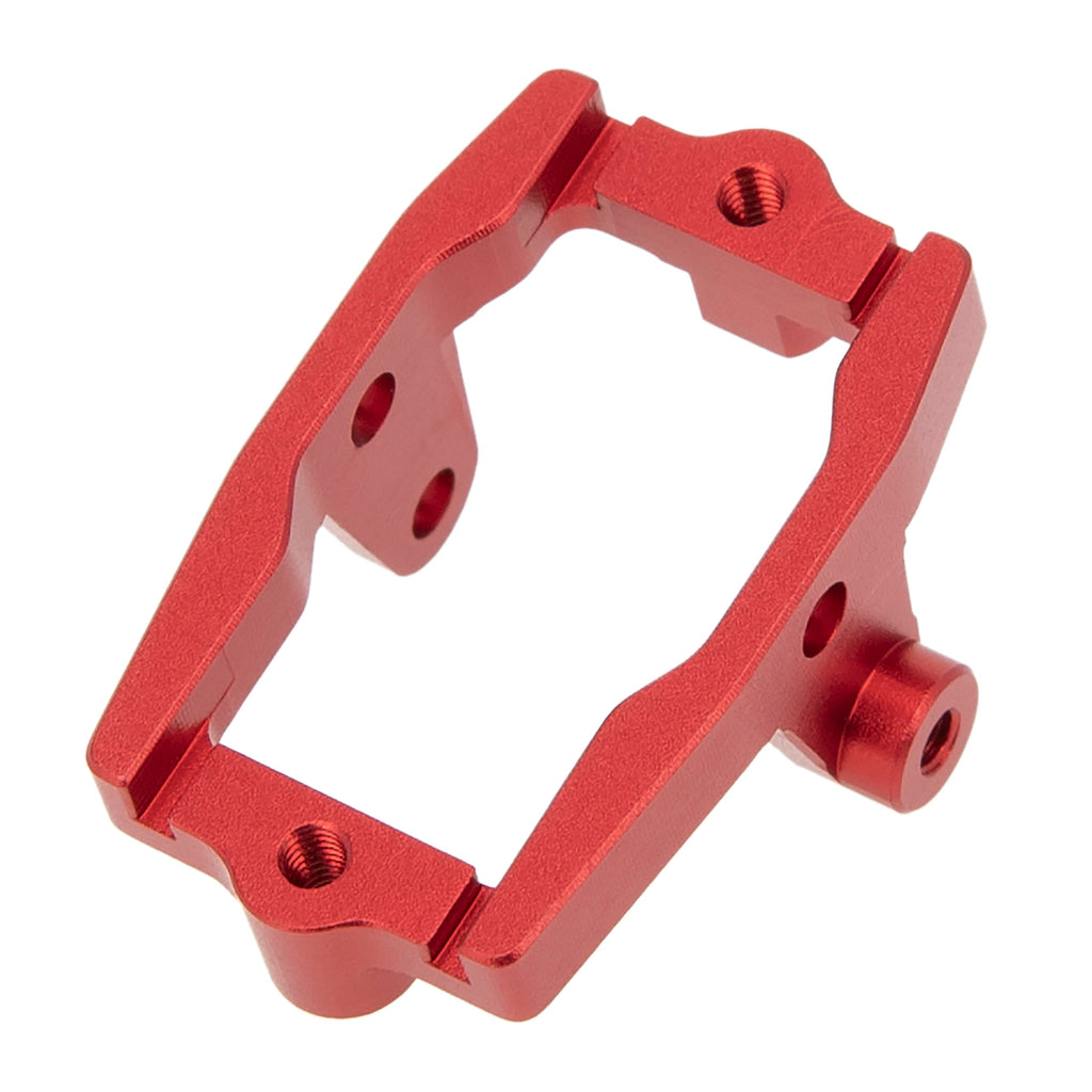MEUS RACING Aluminum Servo Mount for TRX4M 1/18 RC Crawler - Red Anodized Upgrade Part
