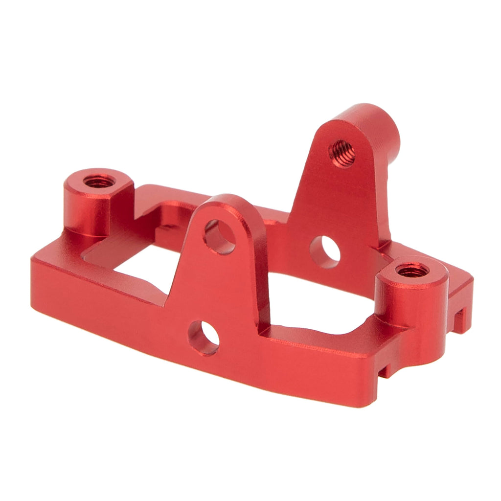 MEUS RACING Aluminum Servo Mount for TRX4M 1/18 RC Crawler - Red Anodized Upgrade Part