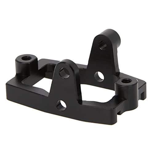 MEUS RACING Aluminum Servo Mount for TRX4M 1/18 RC Crawler – Black CNC Upgrade for Stock Frame