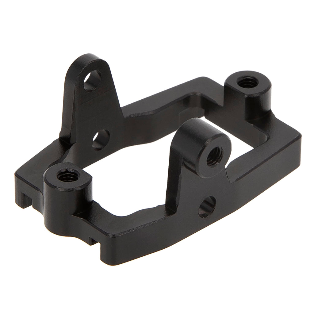 MEUS RACING Aluminum Servo Mount for TRX4M 1/18 RC Crawler – Black CNC Upgrade for Stock Frame