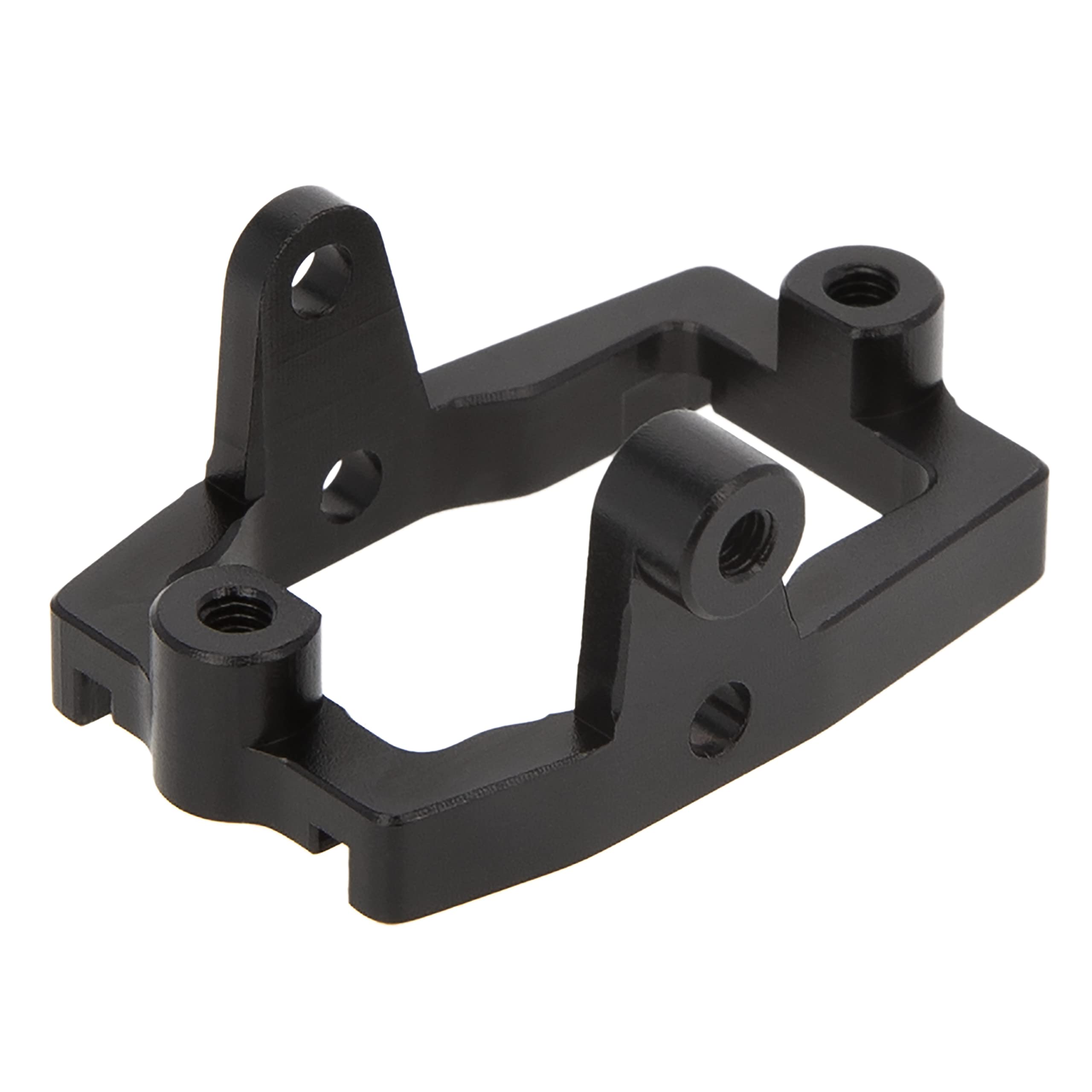 MEUS RACING Aluminum Servo Mount for TRX4M 1/18 RC Crawler – Black CNC Upgrade for Stock Frame